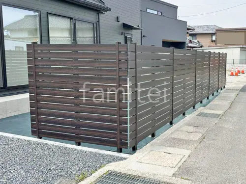 草津市 新築ベーシック オープン外構