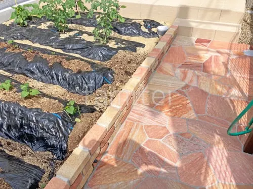 大阪市 新築ベーシック クローズ外構