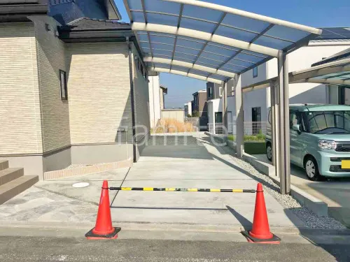 木津川市 新築シンプル オープン外構