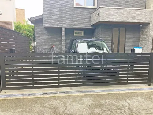 豊中市 新築シンプル クローズ外構