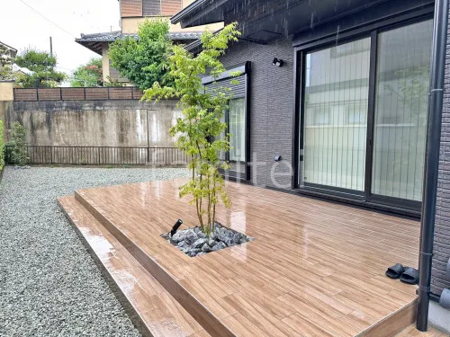 奈良市 新築シンプル オープン外構