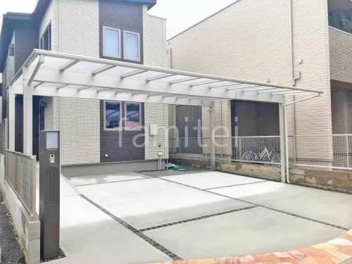 西宮市 新築ベーシック オープン外構