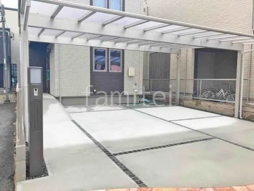 西宮市 新築ベーシック オープン外構