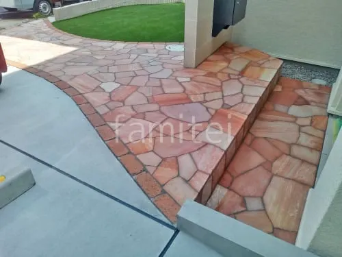 京都市 新築シンプル オープン外構