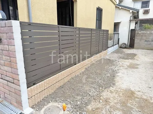 大阪市 塀まわりリフォーム