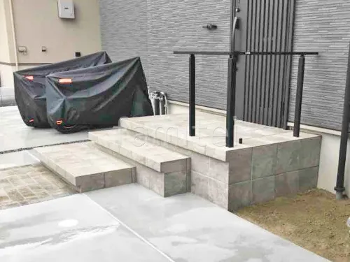 枚方市 新築シンプル オープン外構