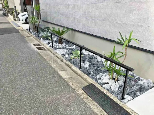 和歌山市 新築シンプル オープン外構