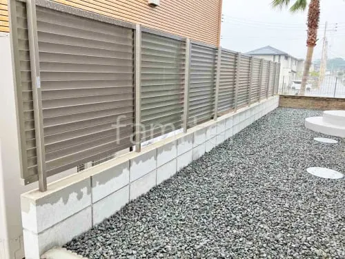 和歌山市 新築ベーシック オープン外構