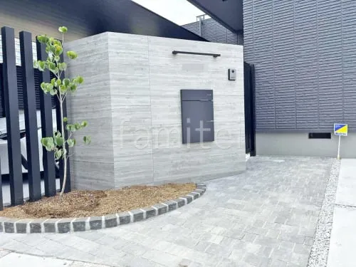 和歌山市 新築ハイクラス クローズ外構