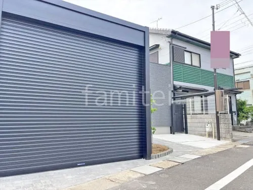 和歌山市 新築ハイクラス クローズ外構