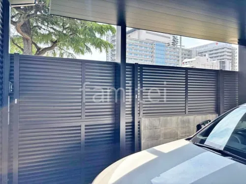 和歌山市 新築ハイクラス クローズ外構