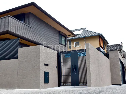 西宮市 新築ハイクラス クローズ外構