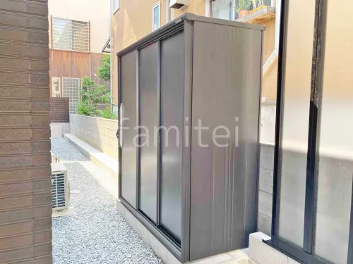 西宮市 新築ハイクラス クローズ外構