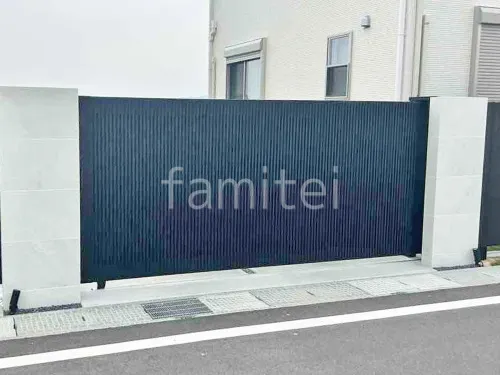 守山市 新築シンプル クローズ外構