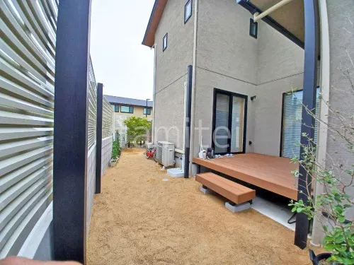 上牧町 塀まわりリフォーム