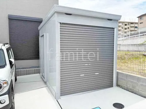 大津市 新築シンプル オープン外構