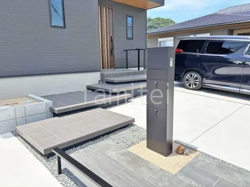 和歌山市 新築ベーシック オープン外構