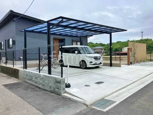 和泉市 新築ベーシック オープン外構