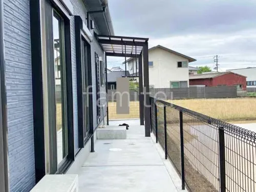 和泉市 新築ベーシック オープン外構