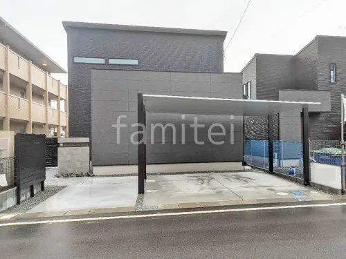 太子町 新築シンプル オープン外構