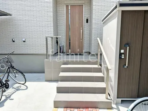 大津市 新築シンプル オープン外構