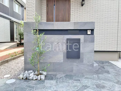 大津市 新築シンプル オープン外構