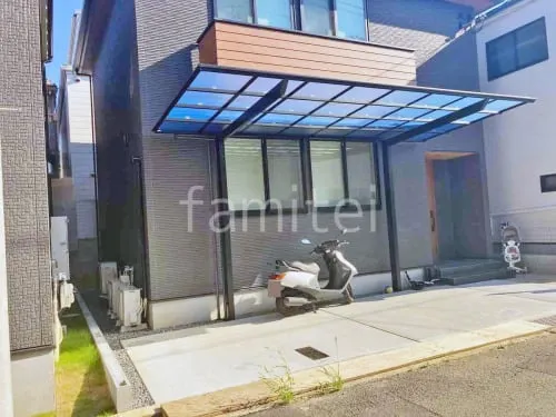 向日市 新築ベーシック オープン外構