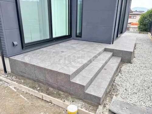 木津川市 新築シンプル オープン外構