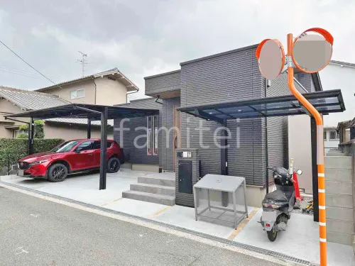 大和高田市 新築ベーシック オープン外構