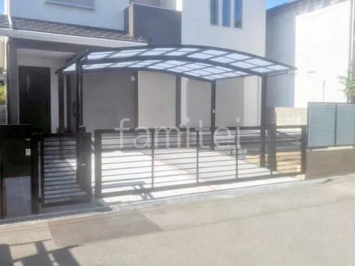 尼崎市 新築ベーシック クローズ外構