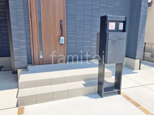 天理市 新築ベーシック オープン外構