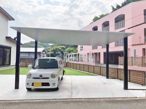 海南市 新築ベーシック オープン外構