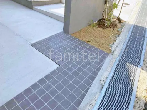 宝塚市 新築シンプル オープン外構