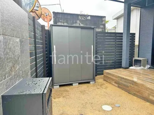 貝塚市 新築シンプル オープン外構