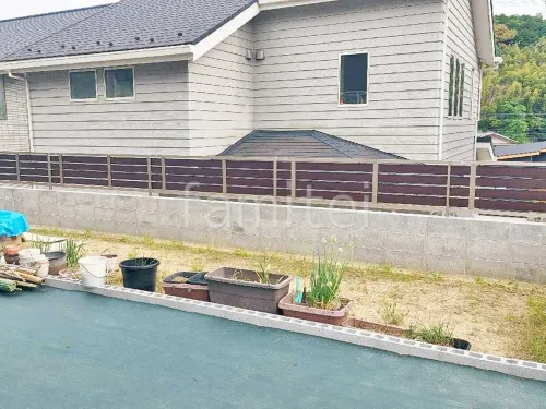 大津市 新築ベーシック オープン外構