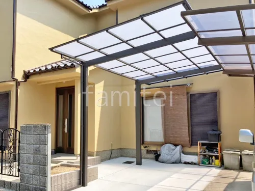 上牧町 車庫まわりリフォーム