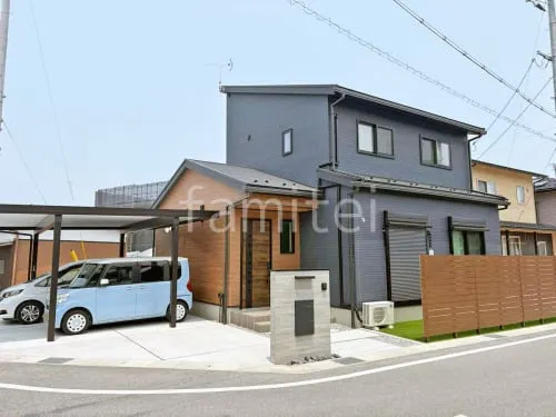 彦根市 新築シンプル オープン外構