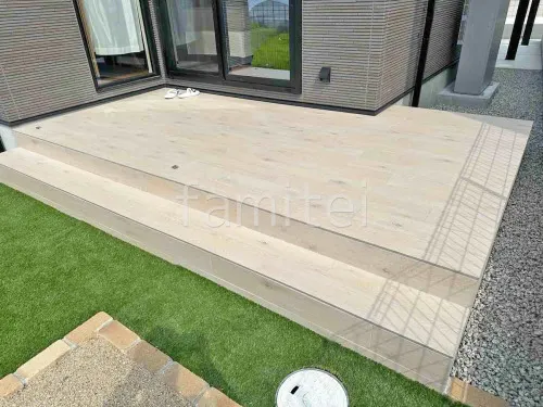 三郷町 新築シンプル オープン外構