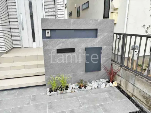 大津市 新築シンプル オープン外構