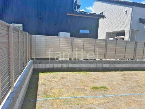 高島市 新築シンプル オープン外構