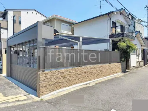 堺市 リフォームハイクラス クローズ外構