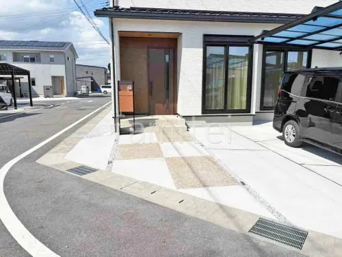 東近江市 新築ベーシック オープン外構