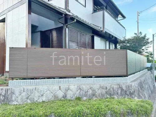 川西市 塀まわりリフォーム