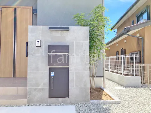 斑鳩町 新築シンプル オープン外構