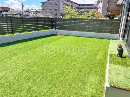 斑鳩町 新築シンプル オープン外構