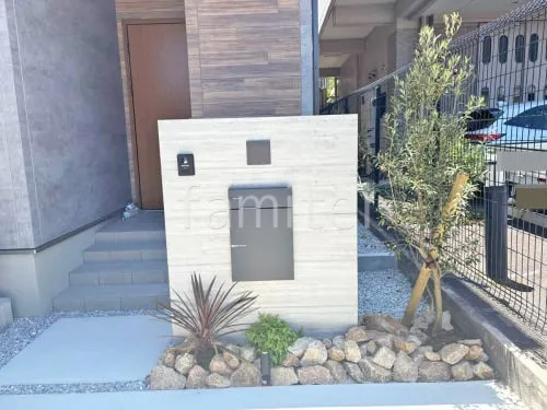 大津市 新築シンプル オープン外構