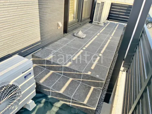 上牧町 新築ベーシック オープン外構