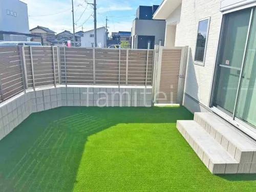 彦根市 新築ベーシック オープン外構