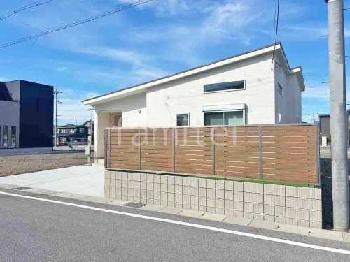 彦根市 新築ベーシック オープン外構