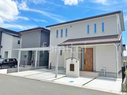 岩出市 新築ナチュラル オープン外構